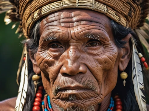 tribal chief,papuan,nomadic people,aborigine,shamanism,native american,ancient people,regard,afar tribe,primitive people,pachamama,shaman,american indian,shamanic,the american indian,indian headdress,tribal,headdress,indigenous culture,aboriginal,Photography,General,Realistic