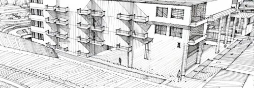 house drawing,fire escape,kirrarchitecture,street plan,balconies,terraced,tenement,architect plan,wireframe,townhouses,wireframe graphics,multi-story structure,multi-storey,orthographic,japanese architecture,line drawing,block balcony,archidaily,row houses,facades,Design Sketch,Design Sketch,None