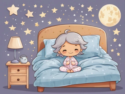 cute cartoon image,good night,pajamas,sleep,bedtime,my clipart,moonbeam,baby stars,pjs,astronomer,little angel,sleeping rose,baby bed,sleeping,nightwear,horoscope libra,to sleep,night,night star,moon and star background,Unique,Design,Sticker