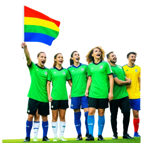 women's football,non-sporting group,rainbow flag,lgbtq,sporting group,rainbow background,inter-sexuality,uefa,women's handball,rasta flag,european football championship,fuller's london pride,copa,referee,fifa 2018,colorful flags,soccer players,gesellschaftsspiel,soccer team,gay pride,Illustration,Paper based,Paper Based 08