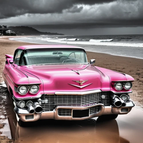 buick electra,buick invicta,ford thunderbird,pink car,cadillac eldorado,pontiac grand prix,t bird,pink beach,caddy,buick riviera,pink lady,cadillac series 62,thunderbird,cadillac series 60,muscle car,mercury cougar,corvette stingray,buick skylark,1959 buick,buick lesabre,Photography,General,Realistic