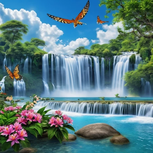 butterfly background,butterfly swimming,tropical butterfly,spring background,bird kingdom,background view nature,fantasy picture,flower background,fairy world,cartoon video game background,tropical birds,butterfly isolated,landscape background,butterfly day,springtime background,koi pond,ulysses butterfly,butterflies,children's background,butterfly floral,Photography,General,Realistic