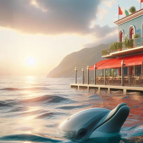 dolphinarium,frederic church,dolphin background,the dolphin,house of the sea,beach restaurant,seaside resort,delfin,dolphins in water,dolphins,dolphin school,dolphin coast,oceanic dolphins,dolphin show,two dolphins,ocean paradise,montreux,dolphin,lake geneva,cetacea