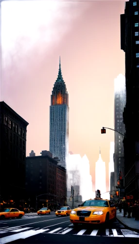 city scape,flatiron building,flatiron,chrysler building,manhattan,tall buildings,new york,skyscrapers,new york skyline,new york taxi,manhattan skyline,big city,black city,new york streets,cartoon video game background,1 wtc,1wtc,city highway,freedom tower,newyork,Illustration,Paper based,Paper Based 05