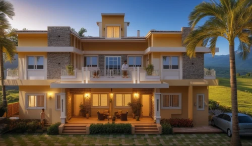 tropical house,holiday villa,hacienda,beach house,beautiful home,dunes house,house pineapple,kauai,two story house,florida home,bavaro,barbados,large home,private house,two palms,bendemeer estates,santa barbara,palm pasture,maui,honolulu,Photography,General,Realistic