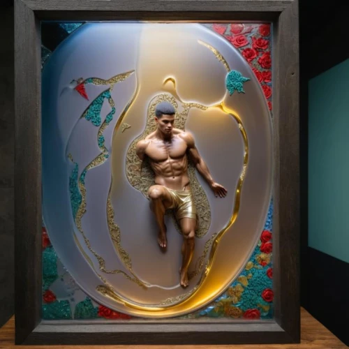 merman,poseidon,aquaman,vitruvian man,the vitruvian man,eros statue,png sculpture,statue of hercules,nataraja,plastic arts,discobolus,a museum exhibit,triton,merfolk,glass painting,god of the sea,perseus,eros,figure of justice,patung garuda