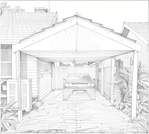 cd cover,white picket fence,house drawing,coloring page,garden elevation,greenhouse cover,houses clipart,coloring pages,garden buildings,dog house frame,porch,garden shed,line drawing,the threshold of the house,pergola,wooden hut,cover,sheds,picket fence,bungalow,Design Sketch,Design Sketch,Hand-drawn Line Art