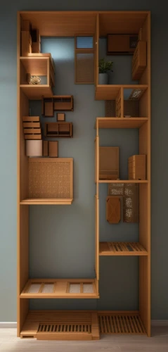 storage cabinet,shelving,wooden shelf,bookcase,walk-in closet,cupboard,shelves,bookshelves,room divider,wooden mockup,bookshelf,cabinetry,compartments,pantry,drawers,shelf,cabinets,search interior solutions,empty shelf,switch cabinet,Photography,General,Realistic