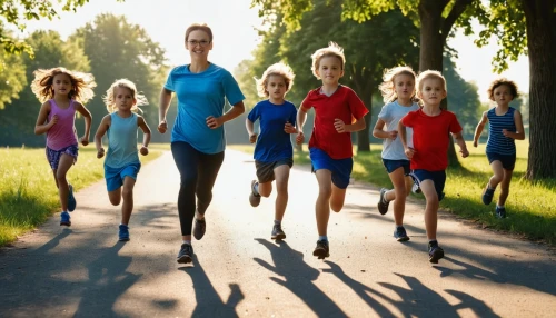 walk with the children,racewalking,middle-distance running,nordic walking,aerobic exercise,long-distance running,free running,children jump rope,run uphill,sport aerobics,jogging,cross country running,sports exercise,sports training,nordic combined,runners,physical exercise,human health,endurance sports,running,Photography,General,Realistic