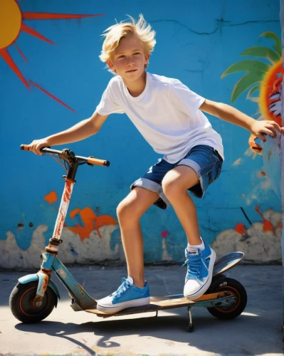 electric scooter,mobility scooter,e-scooter,motorized scooter,training wheels,scooter riding,inline skates,kick scooter,motor scooter,scooter,roller sport,scooters,kids' things,tricycle,electric bicycle,toy vehicle,skateboarding equipment,two-wheels,freeride,quad skates,Art,Classical Oil Painting,Classical Oil Painting 40