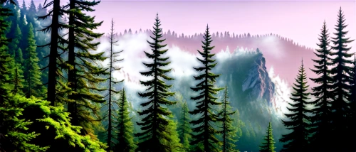 coniferous forest,spruce forest,spruce-fir forest,temperate coniferous forest,larch forests,forest background,spruce trees,fir forest,tropical and subtropical coniferous forests,larch trees,forest landscape,landscape background,cartoon video game background,forests,pine trees,mixed forest,coniferous,silvertip fir,elven forest,background vector,Art,Artistic Painting,Artistic Painting 22