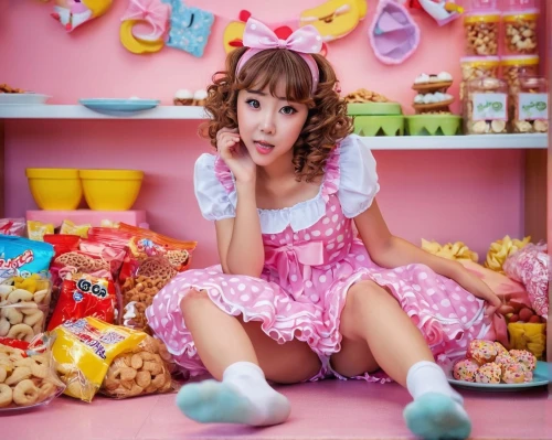 doll kitchen,japanese kawaii,kawaii foods,candy island girl,doll dress,girl in the kitchen,candy shop,kawaii girl,candy store,harajuku,doll shoes,sugar candy,kawaii food,toy poodle,naginatajutsu,girl with bread-and-butter,doll paola reina,sweets,candies,candy,Illustration,American Style,American Style 04