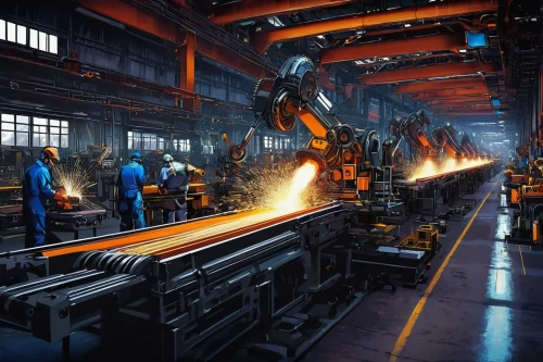 steel mill,steelworker,manufacturing,metallurgy,factories,heavy water factory,industries,industry 4,industrial plant,manufacture,steel pipes,industry,manufactures,iron construction,steel tube,industrial hall,steel construction,industrial security,industrial,molten metal,Art,Artistic Painting,Artistic Painting 29