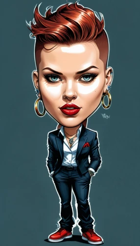 rockabilly style,rockabilly,download icon,pompadour,caricature,mohawk hairstyle,fashion vector,rockabella,bussiness woman,caricaturist,animated cartoon,blogger icon,businesswoman,horoscope libra,business woman,gentleman icons,power icon,icon facebook,my clipart,cute cartoon character,Illustration,Abstract Fantasy,Abstract Fantasy 23