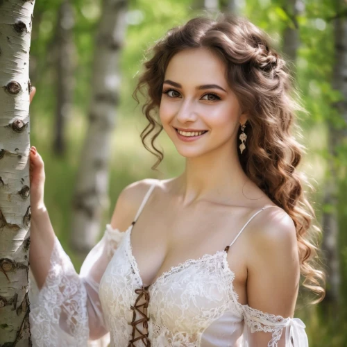 birch tree background,social,ukrainian,beautiful girl with flowers,sweet birch,miss circassian,bridal clothing,girl in white dress,beautiful young woman,birch forest,bridal dress,country dress,romantic look,bridal,young woman,birch sap,romantic portrait,forest background,ballerina in the woods,natural cosmetic,Conceptual Art,Fantasy,Fantasy 31