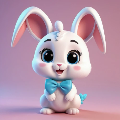 cute cartoon character,bunny,little bunny,white bunny,deco bunny,no ear bunny,little rabbit,cute cartoon image,rabbit,white rabbit,easter bunny,3d model,thumper,rabbit owl,cute animal,european rabbit,rebbit,baby bunny,3d rendered,easter theme,Unique,3D,3D Character
