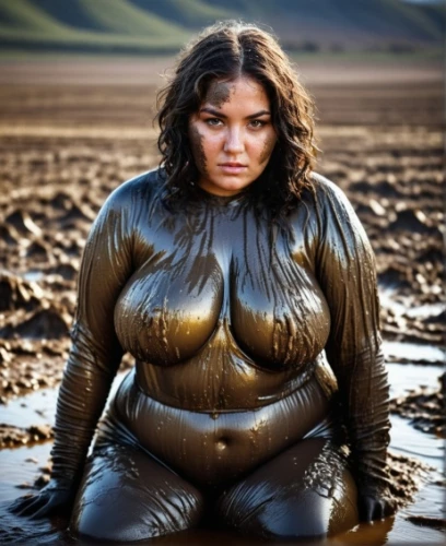 michelin,fatayer,plus-size model,wetsuit,dry suit,sumo wrestler,hard woman,crocodile woman,plus-size,bjork,her,woman frog,rain suit,brazilianwoman,mongolian,peruvian women,mud,broncefigur,missisipi aligator,plus-sized