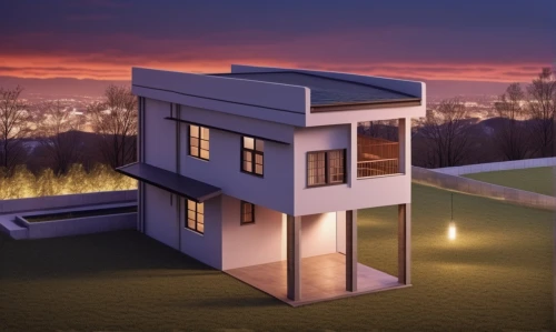 3d rendering,cube stilt houses,modern house,cubic house,model house,modern architecture,cube house,smart house,3d render,two story house,mid century house,smart home,prefabricated buildings,residential house,thermal insulation,3d rendered,3d model,inverted cottage,build by mirza golam pir,house drawing,Photography,General,Realistic