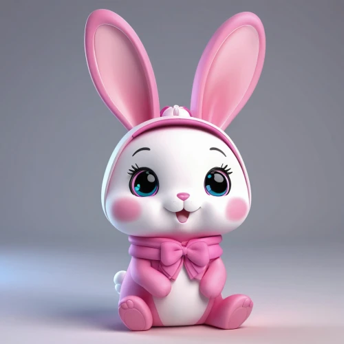 little bunny,bunny,cute cartoon character,deco bunny,little rabbit,white bunny,no ear bunny,rabbit,3d model,white rabbit,easter bunny,3d rendered,3d teddy,plush figure,3d render,baby bunny,cute cartoon image,bonbon,thumper,clay animation,Unique,3D,3D Character