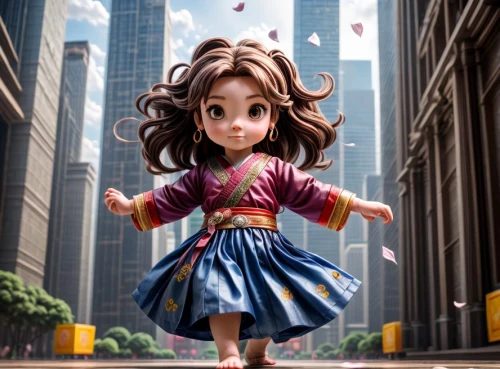 little girl in wind,little girl running,cute cartoon character,agnes,female doll,princess anna,little girl fairy,the japanese doll,little girl twirling,japanese doll,disney character,cloth doll,moana,rapunzel,doll figure,girl doll,flying girl,child fairy,the little girl,doll dress