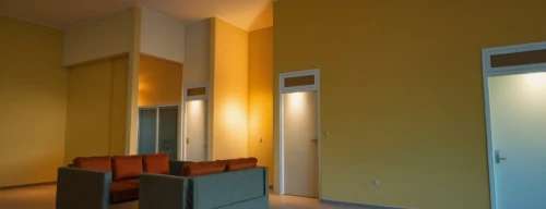 hallway space,therapy room,treatment room,search interior solutions,hinged doors,hallway,doctor's room,examination room,security lighting,rest room,corridor,wall light,room divider,wall lamp,yellow wall,yellow light,room lighting,surgery room,consulting room,dormitory,Photography,General,Realistic