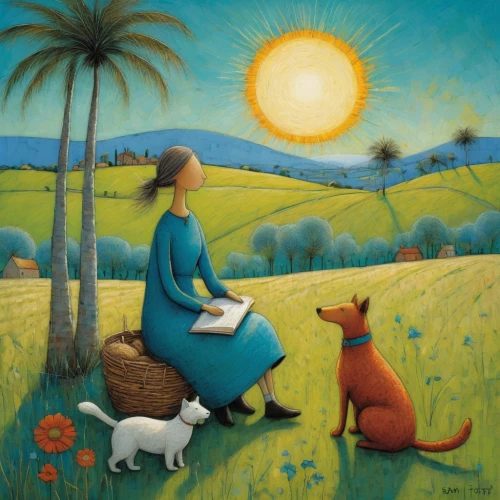 carol colman,carol m highsmith,girl with dog,boy and dog,barbara millicent roberts,idyll,susanne pleshette,lakeland terrier,cloves schwindl inge,ann margarett-hollywood,han thom,the good shepherd,children studying,luisa grass,charlotte cushman,shepherd,selanee henderon,francis barlow,persian poet,nicholas boots,Art,Artistic Painting,Artistic Painting 49