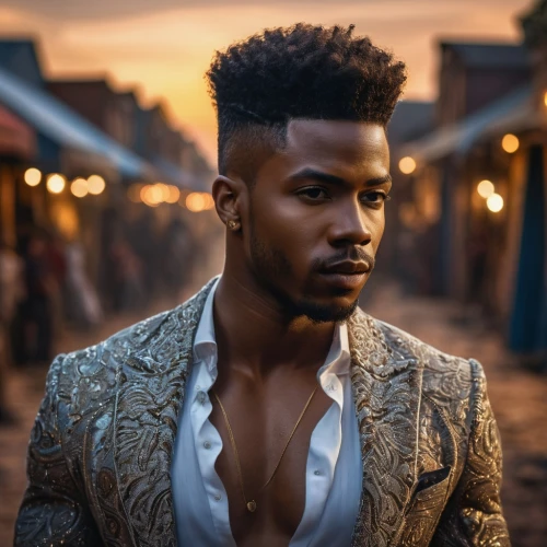 pompadour,african american male,male model,black businessman,bolero jacket,black male,man portraits,lando,royce,young man,african man,mohawk hairstyle,a black man on a suit,african businessman,novelist,jordan fields,clyde puffer,men's wear,flattop,men's suit,Photography,General,Fantasy