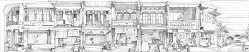 celsus library,facades,multistoreyed,medieval architecture,kirrarchitecture,pencils,townscape,house drawing,wooden facade,half-timbered houses,terraced,byzantine architecture,wooden houses,multi-story structure,townhouses,line drawing,houses clipart,half-timbered,architect plan,chinese architecture,Design Sketch,Design Sketch,Hand-drawn Line Art