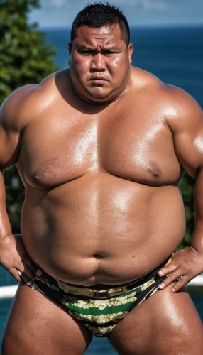 sumo wrestler,dai pai dong,fat,strongman,gungdo,hon khoi,keto,taro,butomus,polynesian,ganghwado,guk,makake,kai ken,nori,hotteok,miso,body building,goki,khuushuur,Photography,General,Realistic
