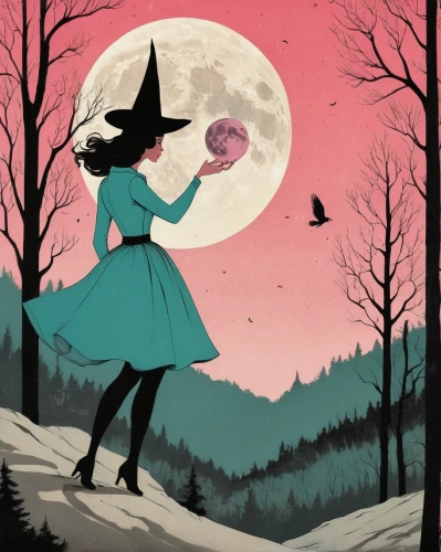 halloween illustration,halloween witch,celebration of witches,halloween poster,witch,witch hat,witches,witch's hat,witch broom,the witch,witches' hats,witch's hat icon,witches hat,halloween vector character,halloween wallpaper,halloween background,full moon day,fairy tales,witch ban,fairy tale character,Illustration,Japanese style,Japanese Style 08
