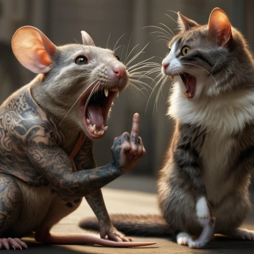 rodents,rats,mice,cat and mouse,tom and jerry,musical rodent,rodentia icons,rat na,ratatouille,baby rats,rat,anthropomorphized animals,sciurus,white footed mice,peterbald,rataplan,jerboa,funny animals,the cat and the,mouse,Photography,General,Realistic