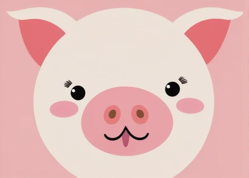 kawaii pig,domestic pig,piggy,pig,swine,porker,pork,piglet,lardon,piggybank,suckling pig,lucky pig,wool pig,anthropomorphized animals,piglet barn,blogger icon,farm animal,animal portrait,domestic animal,pink vector,Photography,Documentary Photography,Documentary Photography 28