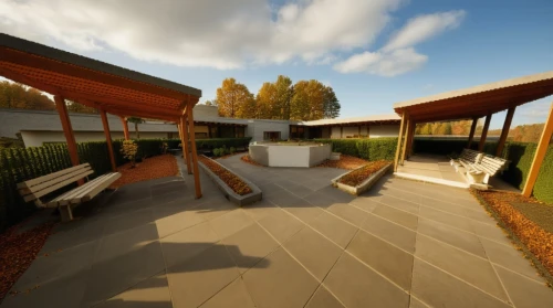 landscape design sydney,landscape designers sydney,garden design sydney,wooden decking,corten steel,wood deck,roof terrace,3d rendering,paving slabs,flat roof,roof landscape,folding roof,pergola,dunes house,daylighting,mid century house,decking,roof garden,turf roof,outdoor table,Photography,General,Realistic