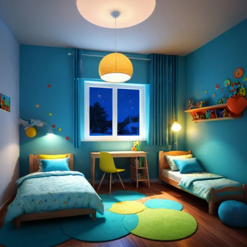 kids room,children's bedroom,boy's room picture,children's room,nursery decoration,baby room,sleeping room,the little girl's room,room newborn,3d rendering,children's interior,blue room,3d render,children's background,visual effect lighting,room lighting,blue lamp,guestroom,great room,nursery,Conceptual Art,Fantasy,Fantasy 19