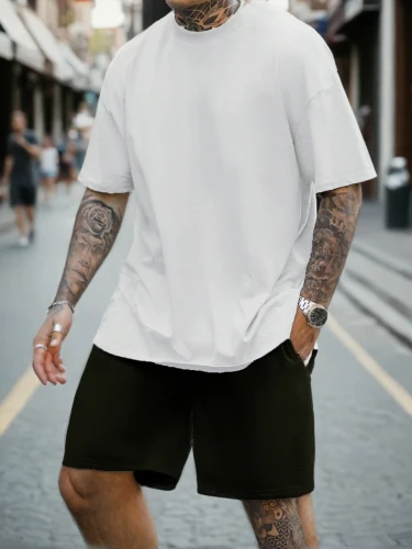 sleeve,tattooed,jogger,rugby short,long-sleeved t-shirt,australian bulldog,with tattoo,tattoos,shorts,mac,long-sleeve,bondi,barong,sydney,nsw,active shorts,skater,parramatta,street fashion,jog