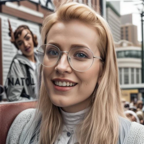 with glasses,wallis day,silver framed glasses,glasses,jena,swedish german,pink glasses,spectacles,blonde woman,garanaalvisser,retro woman,greta oto,the girl's face,smart look,oval frame,reading glasses,ski glasses,silphie,magnolieacease,lace round frames