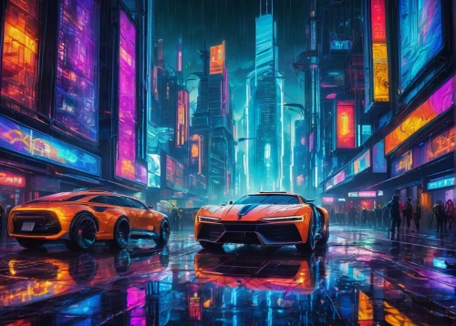 3d car wallpaper,futuristic,futuristic landscape,colorful city,cityscape,cyberpunk,urban,neon arrows,futuristic car,metropolis,neon,wallpaper,zenvo-st,tokyo city,i8,fantasy city,lamborghini,dystopian,tokyo,abstract retro,Unique,Paper Cuts,Paper Cuts 08