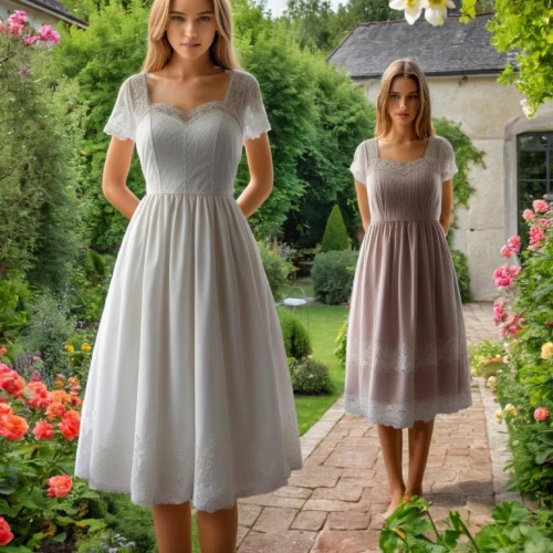 country dress,vintage dress,bridal party dress,wedding dresses,wedding dress train,bridal clothing,wedding dress,day dress,girl in a long dress,women's clothing,bridesmaid,vintage 1950s,wedding gown,girl in white dress,women clothes,overskirt,white winter dress,sheath dress,doll dress,evening dress,Female,Southern Europeans,Straight hair,Youth adult,M,Confidence,Underwear,Outdoor,Garden