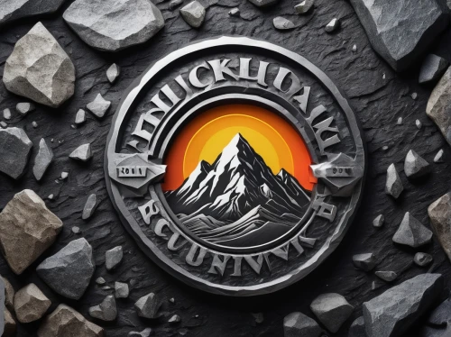 stockhorn,fire logo,volcanic rock,blackhouse,rock mountain,kamchatka,fire background,bedrock,blackmagic design,stone background,blockhouse,blacksmith,mountain fink,sr badge,igneous rock,logo header,the logo,emblem,steam logo,thermokarst,Illustration,Paper based,Paper Based 07