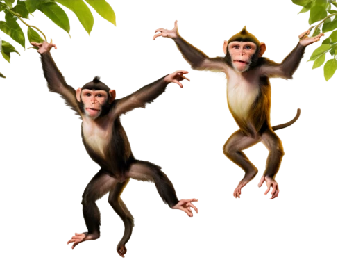 monkeys,primates,monkeys band,monkey family,monkey gang,great apes,orang utan,three monkeys,monkey,monkey banana,primate,siamang,baboons,barbary monkey,ape,uakari,langur,cercopithecus neglectus,chimpanzee,de brazza's monkey,Illustration,Vector,Vector 08