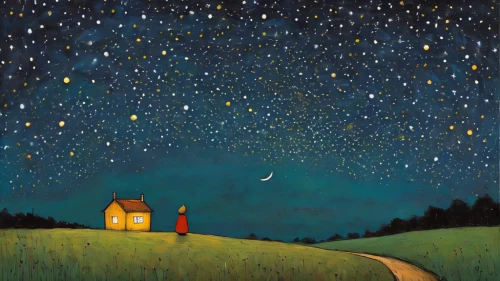 night scene,astronomer,starry night,night stars,starry sky,carol colman,stargazing,carol m highsmith,the stars,the night sky,the moon and the stars,falling stars,falling star,astronomy,fireflies,home landscape,stars and moon,starfield,tobacco the last starry sky,hanging stars,Art,Artistic Painting,Artistic Painting 49