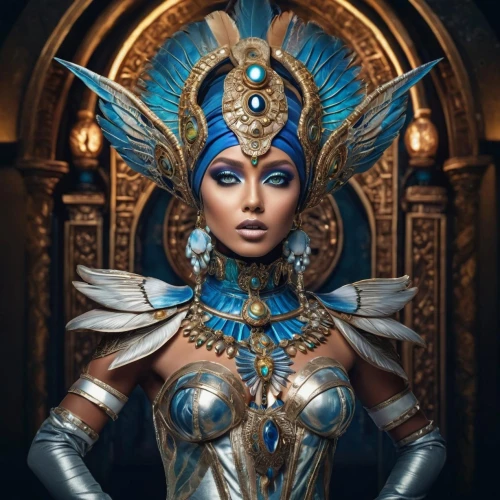 cleopatra,tutankhamun,tutankhamen,priestess,ancient egyptian girl,horus,fantasy portrait,pharaoh,egyptian,ankh,pharaonic,blue enchantress,fantasy art,artemisia,jaya,goddess of justice,warrior woman,ancient egyptian,fantasy woman,lakshmi