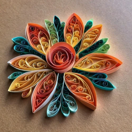 colorful pasta,fabric flower,paper roses,fabric flowers,paper flowers,pinwheels,bookmark with flowers,orange floral paper,mandala loops,flower art,paper art,kaleidoscope art,colorful spiral,paper rose,sunflower paper,embroidered flowers,mandala flower,broken pasta,two-tone heart flower,stitched flower,Unique,Paper Cuts,Paper Cuts 09