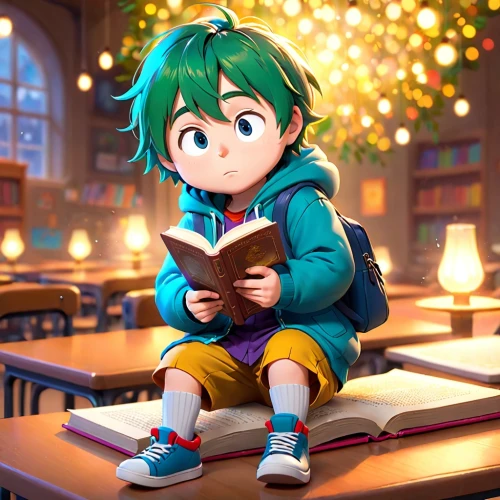 child with a book,bookworm,scholar,kids illustration,cg artwork,tutoring,read a book,alm,2d,tutor,reading,children studying,children's background,library book,books,girl studying,study,relaxing reading,magic book,book store,Anime,Anime,Cartoon
