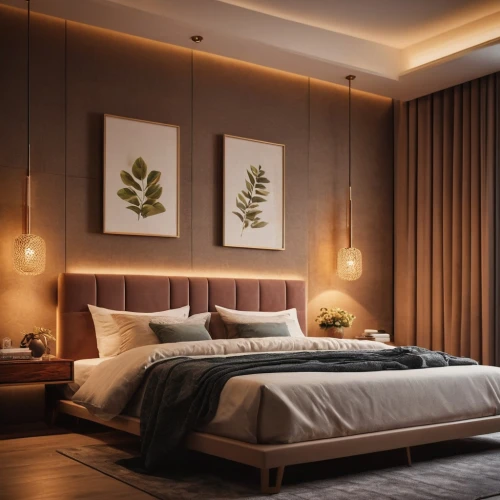 modern room,bedroom,modern decor,contemporary decor,3d rendering,sleeping room,guest room,interior decoration,render,gold wall,danish room,great room,interior modern design,japanese-style room,interior design,guestroom,wall lamp,room divider,interior decor,room lighting,Photography,General,Cinematic