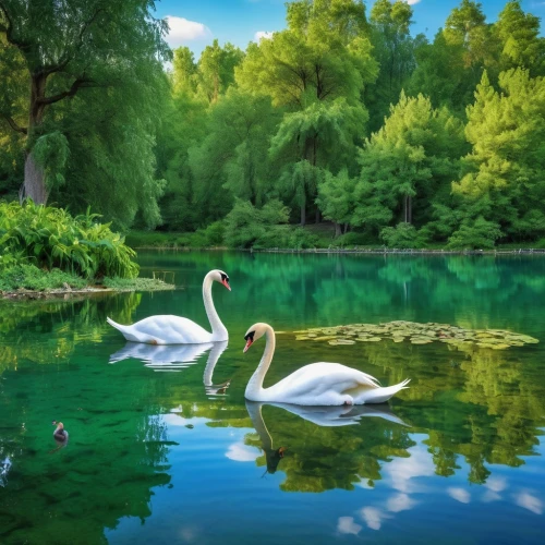 swan lake,canadian swans,giverny,swan pair,baby swans,swans,trumpeter swans,swan family,swan on the lake,green landscape,background view nature,swan boat,nature landscape,white swan,spring nature,beautiful lake,landscape nature,the danube delta,fujian white crane,ducks  geese and swans