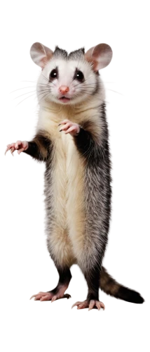 common opossum,virginia opossum,opossum,possum,rat,jerboa,rataplan,mammal,kangaroo rat,aye-aye,mustelid,ferret,rat na,weasel,marsupial,sugar glider,animal mammal,rodent,mustelidae,gerbil,Illustration,Retro,Retro 25