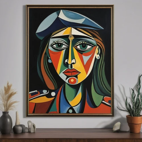 picasso,art deco woman,woman's face,woman sitting,woman face,woman drinking coffee,woman at cafe,girl at the computer,framed paper,copper frame,girl in cloth,girl with a pearl earring,glass painting,woman portrait,art deco frame,girl in a long,decorative figure,radha,seller,woman holding pie,Art,Artistic Painting,Artistic Painting 05