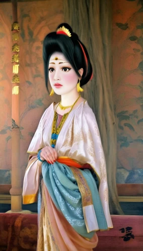 geisha,geisha girl,taiwanese opera,shakyamuni,japanese woman,oriental painting,shakuhachi,tai qi,shuanghuan noble,siu mei,asian woman,motsunabe,rou jia mo,jaya,khokhloma painting,oriental princess,mukimono,yi sun sin,janmastami,honzen-ryōri