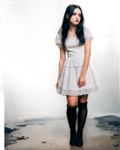white winter dress,country dress,torn dress,bjork,doll dress,white dress,white boots,gothic dress,celtic woman,a girl in a dress,girl on a white background,the girl in nightie,image editing,winter dress,image manipulation,dress,digital compositing,myna,white background,grey background,Illustration,Abstract Fantasy,Abstract Fantasy 03